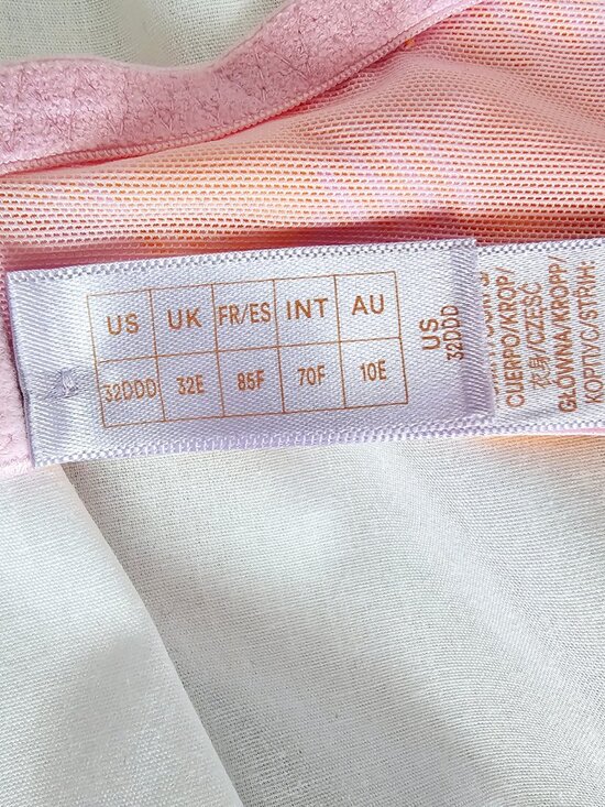 😍 NWT 😍 Savage x Fenty Gingham Remix Unlined Plunge Bra, Size 32DDD - Picture 5 of 6